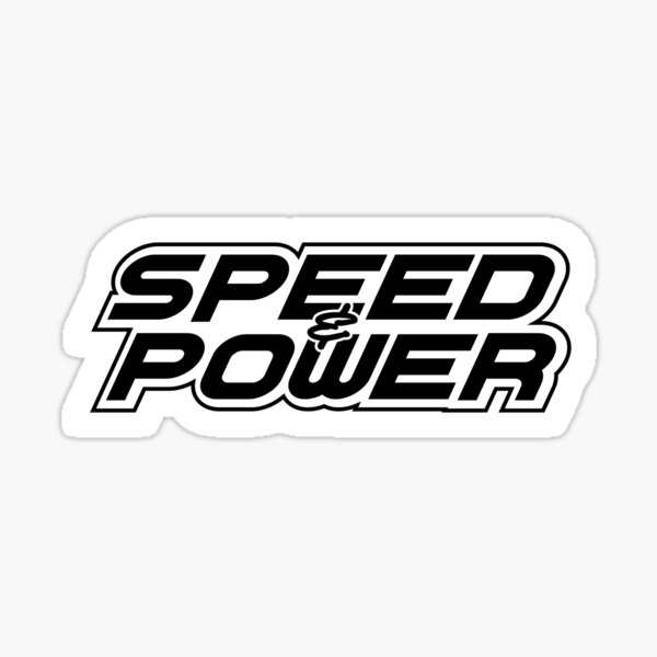 Item preview, Speed and Power designed and sold by PangeaStudio.