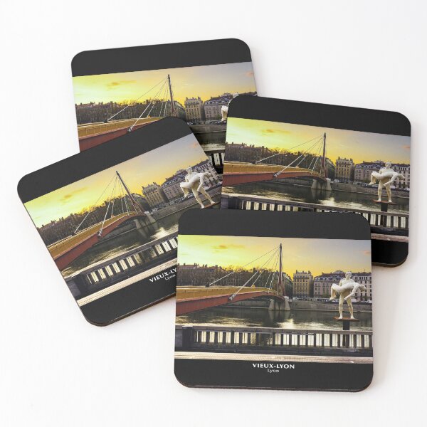 Item preview, Statue and sunrise on the banks of the Saône designed and sold by Gaël FONTAINE.