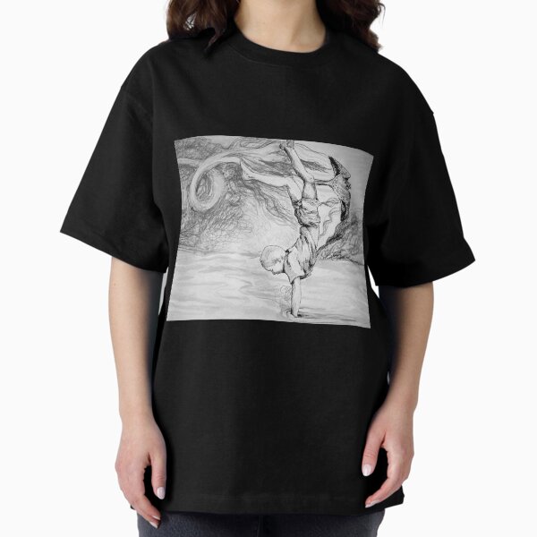 River Kestrel Animal Spirit Boy Oversized T-Shirt