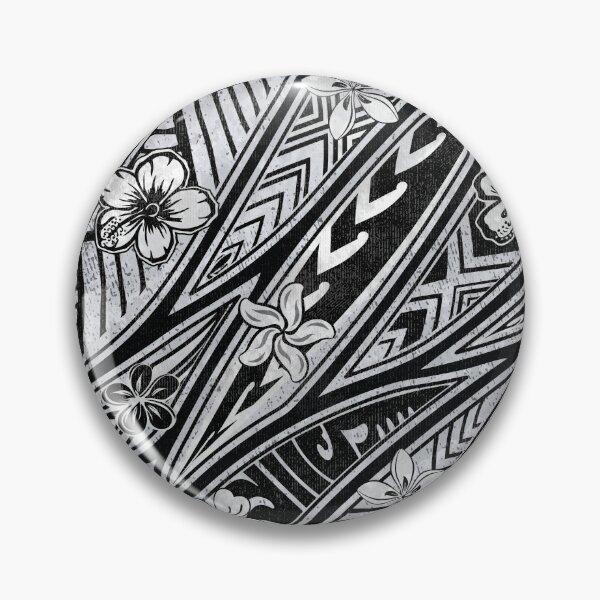 Item preview, Vintage Hawaiian Tribal Floral Tattoo Design designed and sold by sunnthreads.