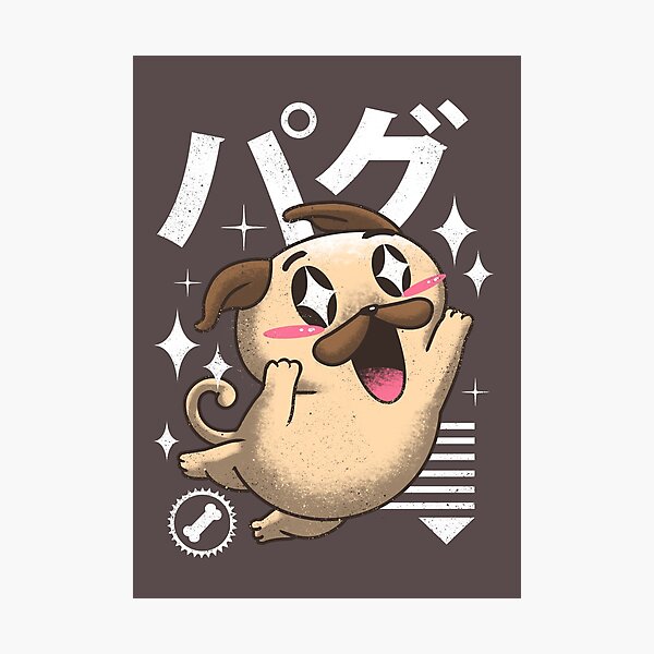 Item preview, Kawaii Pug designed and sold by vincenttrinidad.