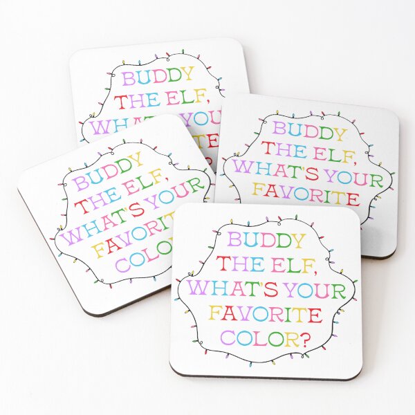 Item preview, Buddy The Elf, What’s Your Favorite Color? designed and sold by L-Designz.