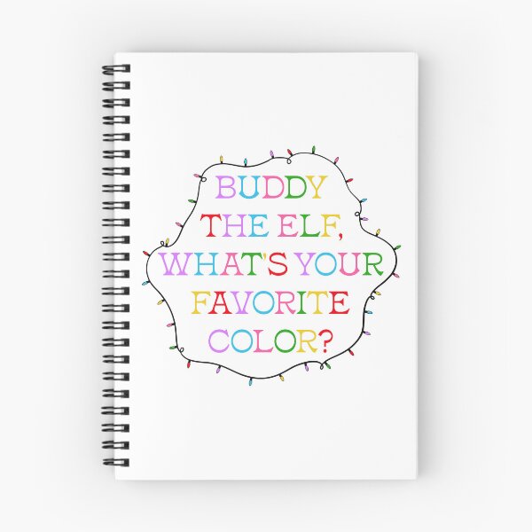 Item preview, Buddy The Elf, What’s Your Favorite Color? designed and sold by L-Designz.