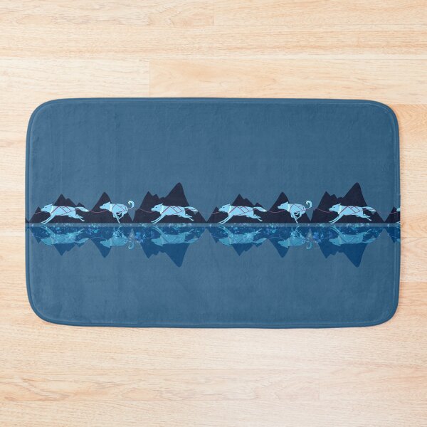 Item preview, Sled dogs in the Moonlight designed and sold by Charlotte Philtjens.