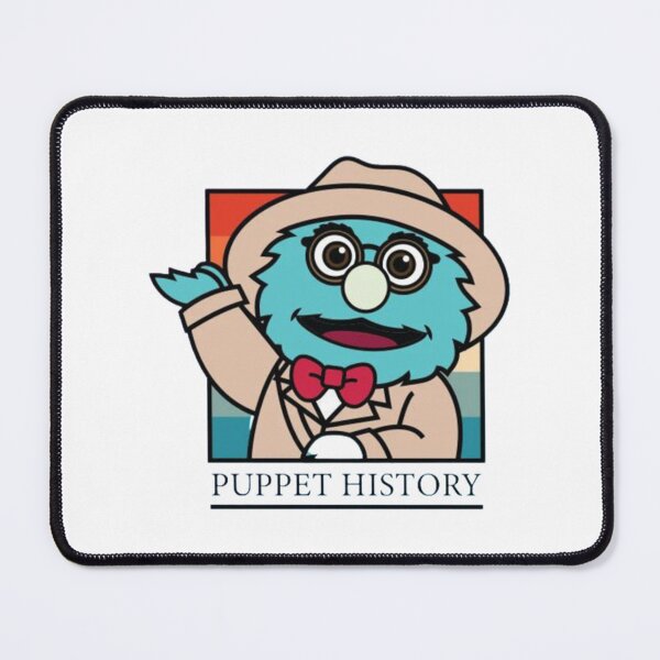 Item preview, puppet history                       designed and sold by OPGraphicsinc.