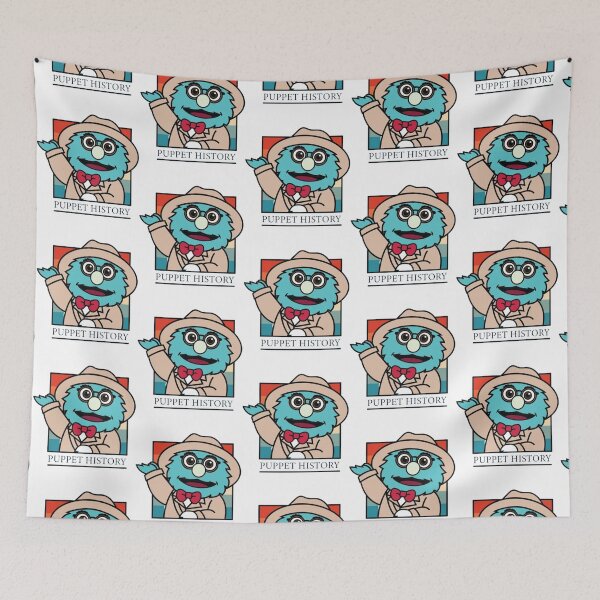 Item preview, puppet history                       designed and sold by OPGraphicsinc.