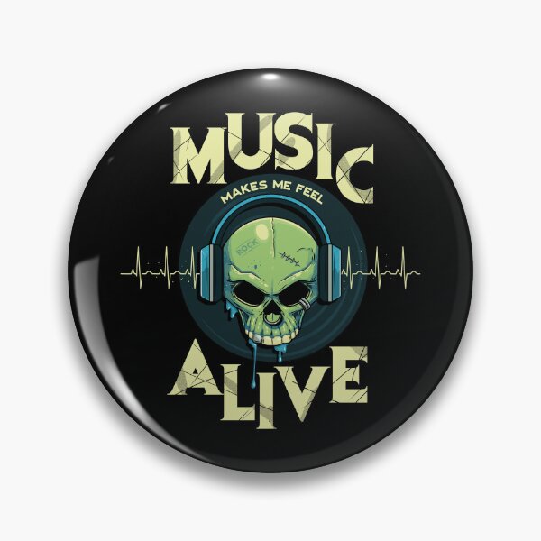 Item preview, Music makes me feel alive designed and sold by Bubsart78.