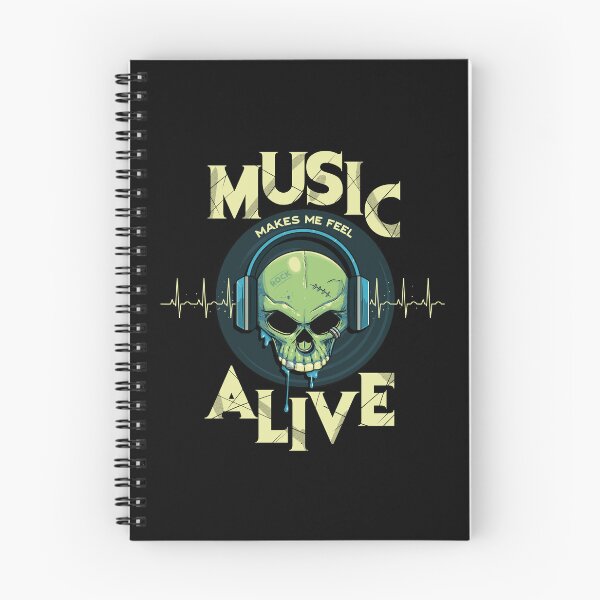 Item preview, Music makes me feel alive designed and sold by Bubsart78.
