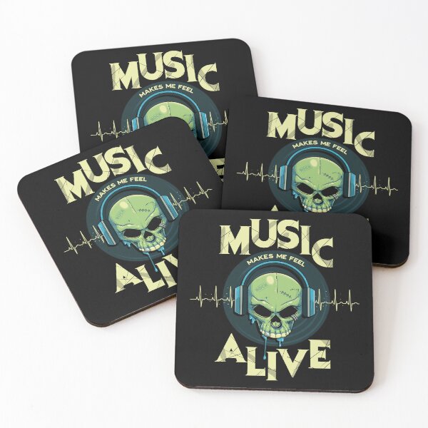 Item preview, Music makes me feel alive designed and sold by Bubsart78.