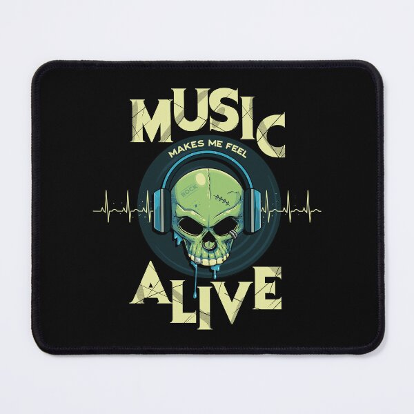 Item preview, Music makes me feel alive designed and sold by Bubsart78.