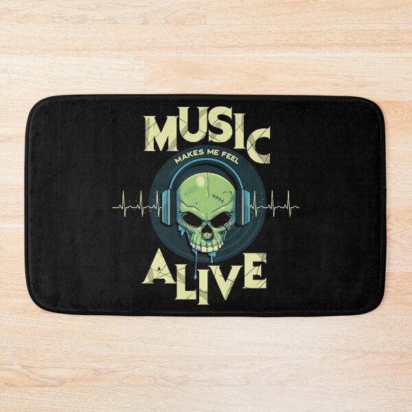 Item preview, Music makes me feel alive designed and sold by Bubsart78.