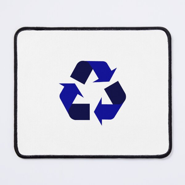 Item preview, Recycling Logo (official dark-blue) designed and sold by Popular-Gifts.