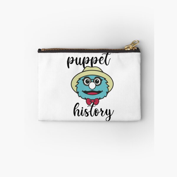 Item preview, puppet history                    designed and sold by OPGraphicsinc.