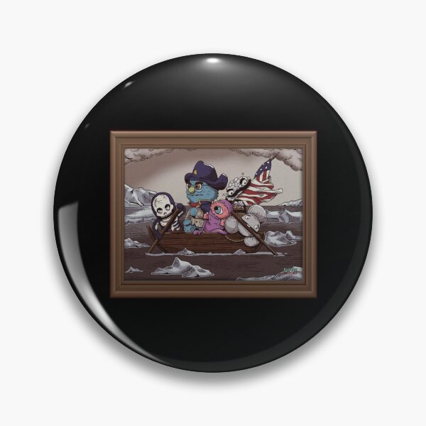 Item preview, Puppet History Merch The Professor Crossing The Delaware, The Professor Crossing The Delaware Puppet  designed and sold by OPGraphicsinc.
