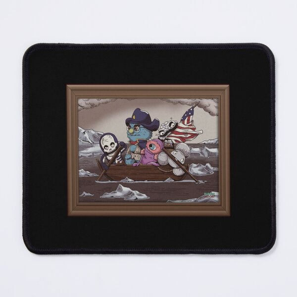 Item preview, Puppet History Merch The Professor Crossing The Delaware, The Professor Crossing The Delaware Puppet designed and sold by OPGraphicsinc.