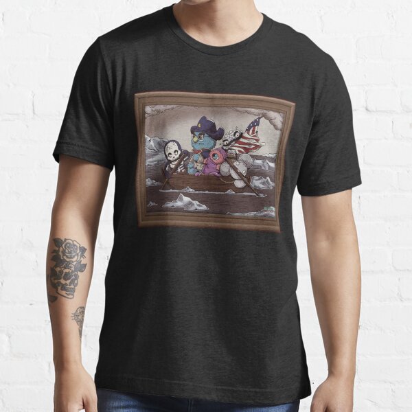 "Puppet History Merch The Professor Crossing The Delaware, The