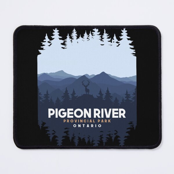 Item preview, Pigeon River Provincial Park Ontario Canada Mountain And Pine Tree  designed and sold by Friday NightCo.