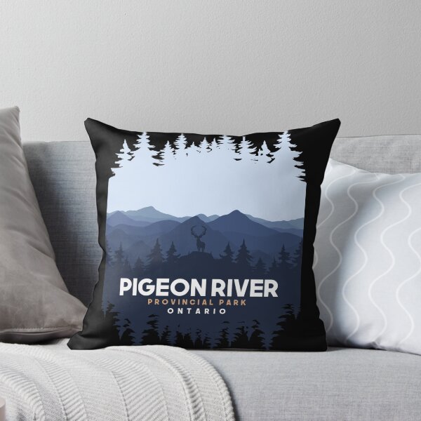 Item preview, Pigeon River Provincial Park Ontario Canada Mountain And Pine Tree  designed and sold by Friday NightCo.