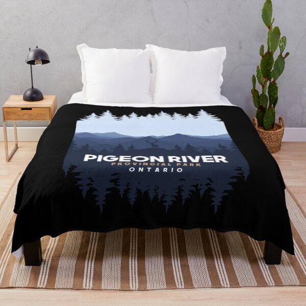 Item preview, Pigeon River Provincial Park Ontario Canada Mountain And Pine Tree  designed and sold by Friday NightCo.