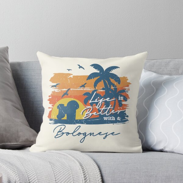 Item preview, Life is Better With Bolognese Beach Sunset Retro Vintage designed and sold by rafaeltto.