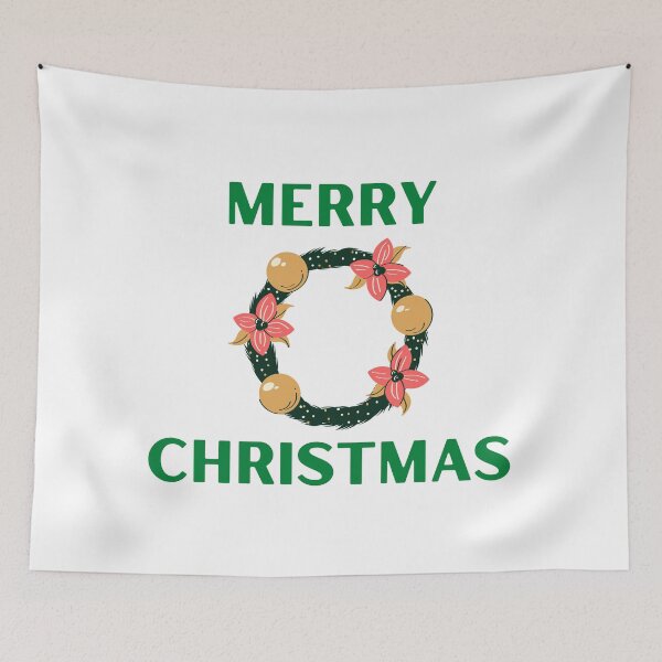 Item preview, Christmas Wreath Ornament - Merry Christmas designed and sold by WBP Mart.