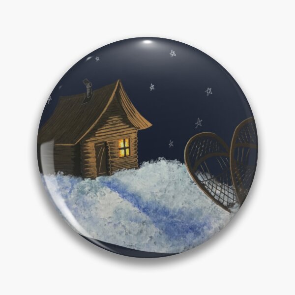 Item preview, Cabin in the snow designed and sold by Charlotte Philtjens.
