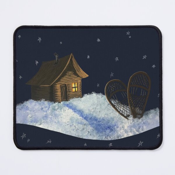 Item preview, Cabin in the snow designed and sold by Charlotte Philtjens.