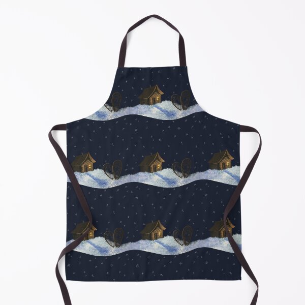 Item preview, Cabin in the snow designed and sold by Charlotte Philtjens.