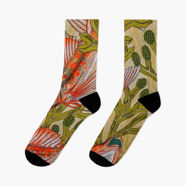 Aperçu de l'œuvre Rouget de L'animal dans la décoration créée et vendue par MazingPatterns.