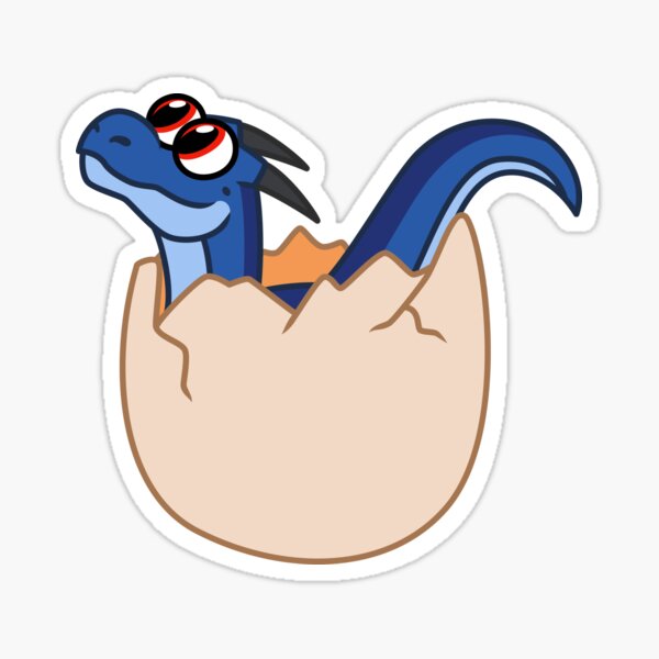 Cute Dragon Hatchling Sticker