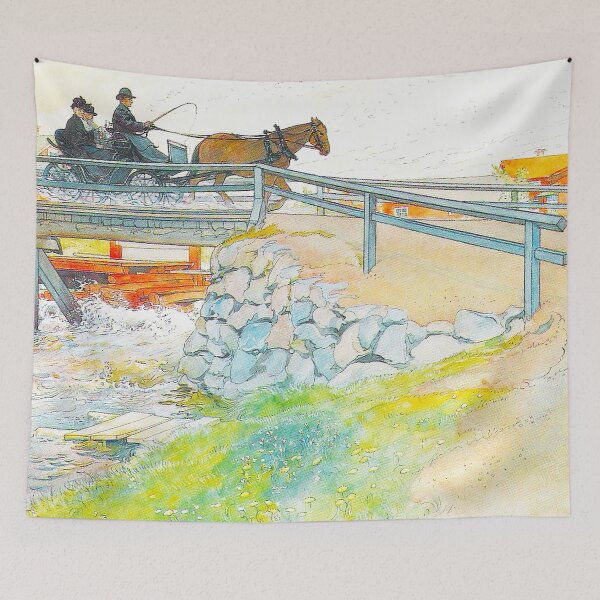 Item preview, HD CARL LARSSON - The Bridge Home designed and sold by Go Logo Designs.
