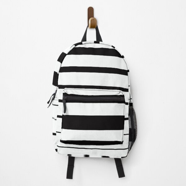 Item preview, Black horizontal stripes on white.  designed and sold by marinaklykva.