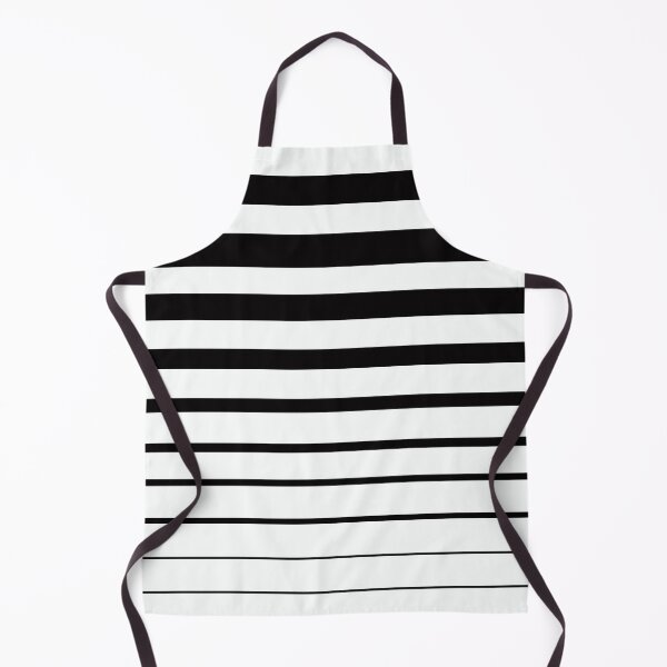 Item preview, Black horizontal stripes on white.  designed and sold by marinaklykva.