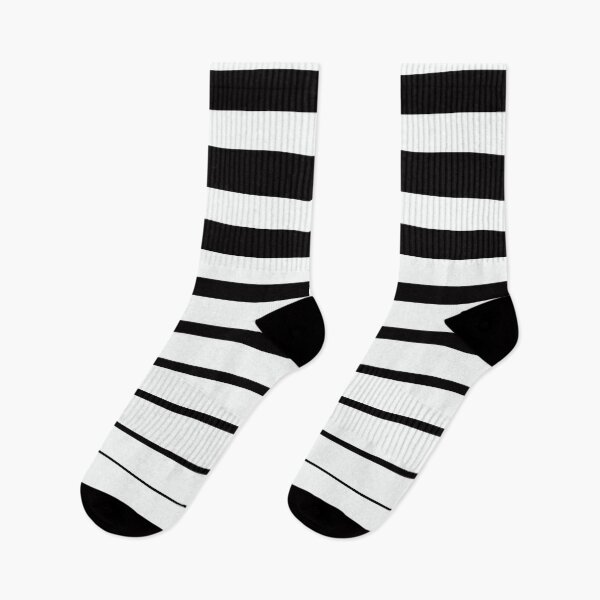 Item preview, Black horizontal stripes on white.  designed and sold by marinaklykva.