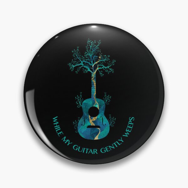 Item preview, Guitar Artwork Guitar Tree - While My Guitar Gently Weeps designed and sold by Uncer59.