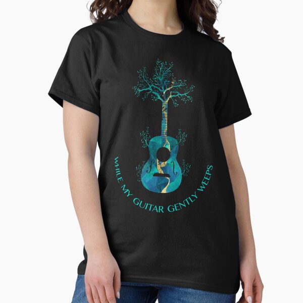 Item preview, Guitar Artwork Guitar Tree - While My Guitar Gently Weeps designed and sold by Uncer59.