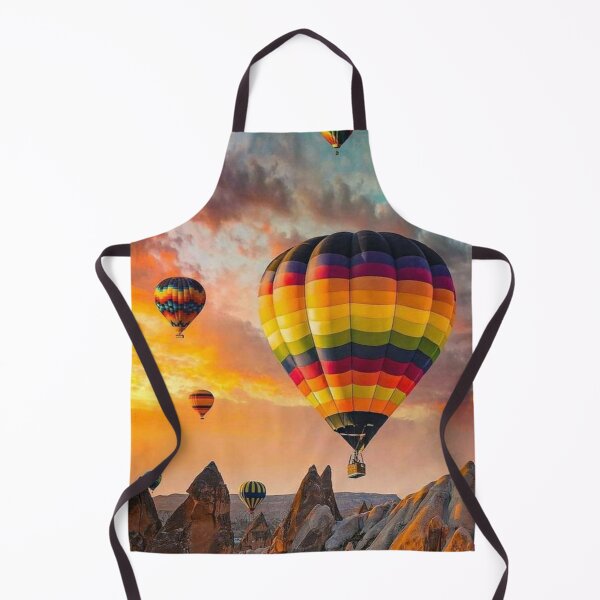 Item preview, Hot Air Balloon Over the Hills designed and sold by NengShop.