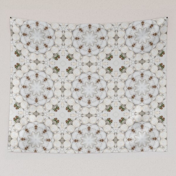 Item preview, Christmas Cozy Coffee Latte Milk Foam Pastel Pattern No6 designed and sold by Atomura.