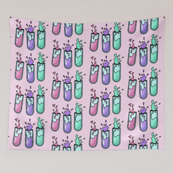 Item preview, Turbulent Test Tubes designed and sold by BundaBear.