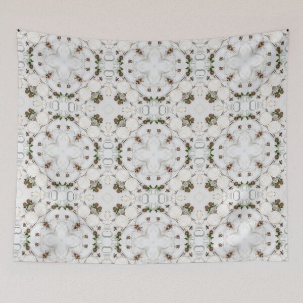 Item preview, Christmas Cozy Coffee Latte Milk Foam Pastel Pattern No7 designed and sold by Atomura.