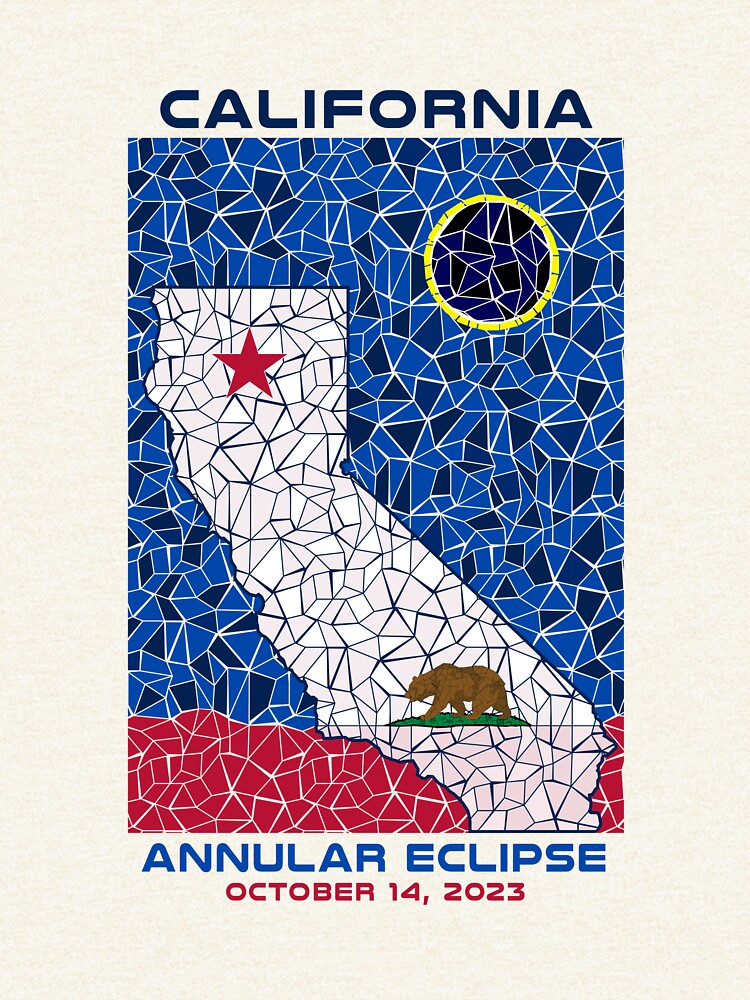 Thumbnail 5 of 5, Pullover Sweatshirt, California Annular Eclipse 2023 designed and sold by Eclipse2024.