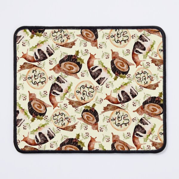 Item preview, Christmas Desserts Snails Watercolor designed and sold by Valerie Englehart.