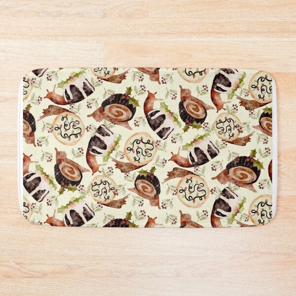 Item preview, Christmas Desserts Snails Watercolor  designed and sold by Valerie Englehart.