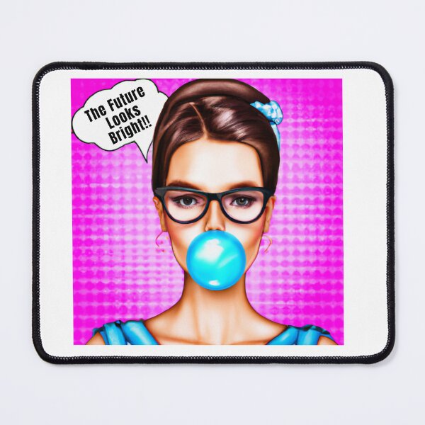 Item preview, The Future Looks Bright Pop Art designed and sold by RagWeasel.