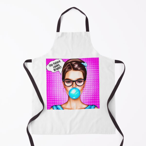 Item preview, The Future Looks Bright Pop Art designed and sold by RagWeasel.