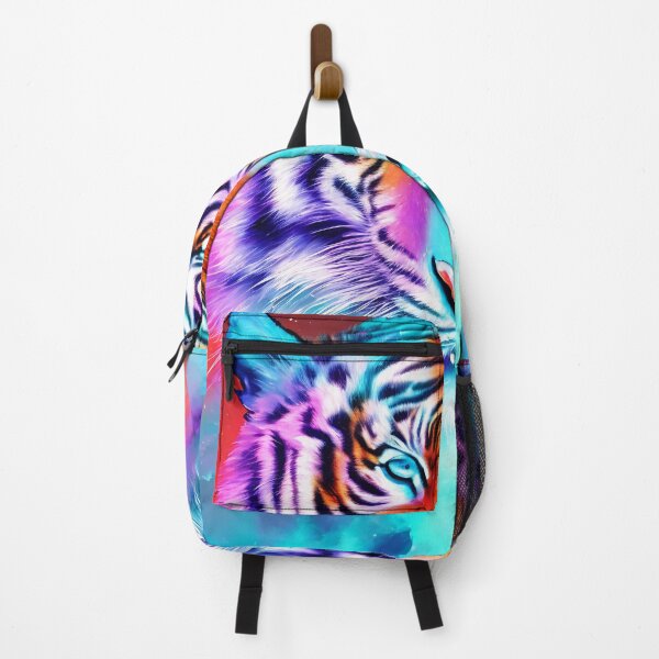 Item preview, Tiger with ice and snow, glowing fog intricate, elegant, highly detailed, digital painting designed and sold by DrawItOnce.