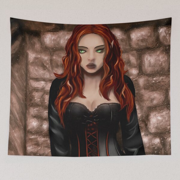 Item preview, Role play character Morrigan with background designed and sold by Jaxxon337.