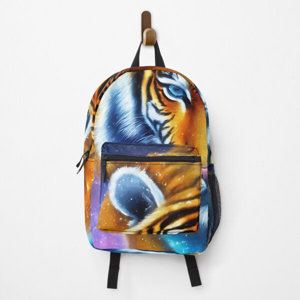 Item preview, Tiger with ice and snow, glowing fog intricate, elegant, highly detailed, digital painting designed and sold by DrawItOnce.