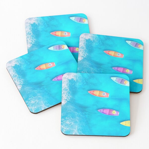 Item preview, Hermoso mar con barcos alineados designed and sold by NengShop.