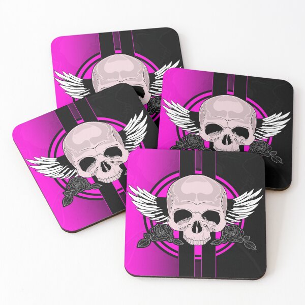 Item preview, Wing Skull - PINK designed and sold by Adamzworld.